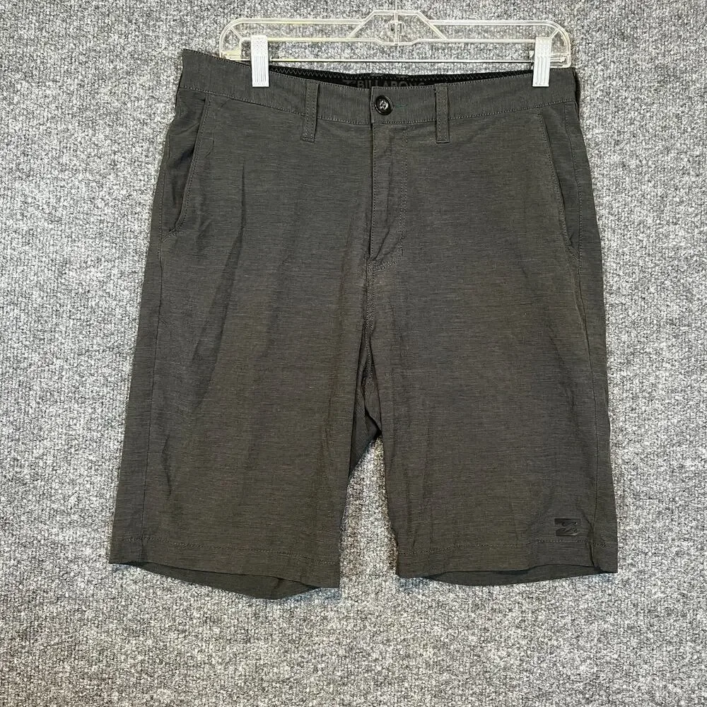 Billabong Board Shorts Swim Trunks Mens 30 Gray Submersibles Surf Beach‎